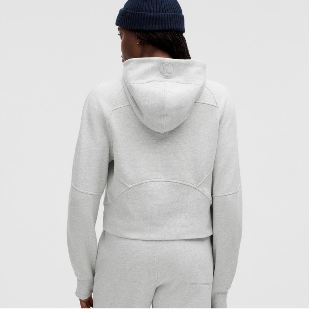 Lululemon Scuba Oversized Half-Zip Hoodie Gray - Picture 3 of 11